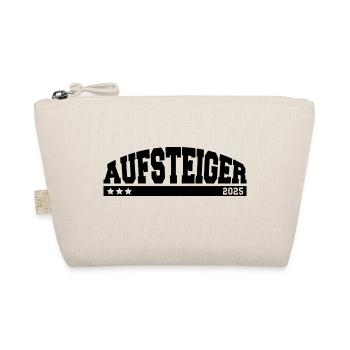 Aufsteiger 2025 Aufstieg Fußball Handball - Bio-Täschchen - Natur - Vorne