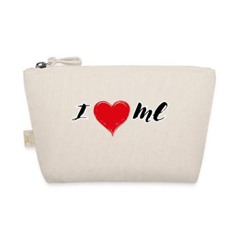 I Love Me - Bio-Täschchen - Natur - Vorne