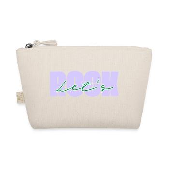 Let's Rock - Organic Pouch - nature - Front