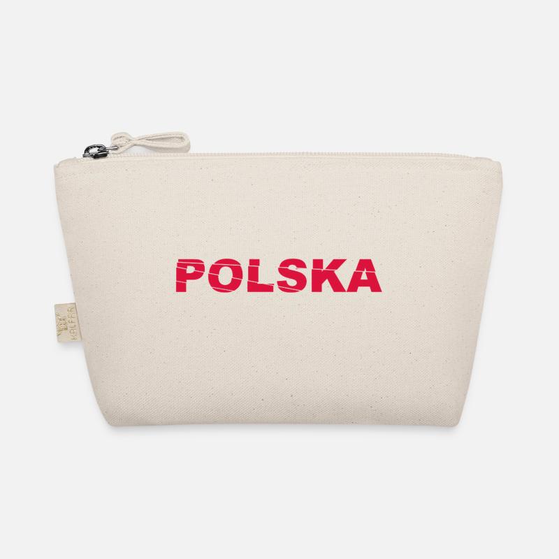 Polska Lettering - Polen - Poland - polnisch Organic Pouch
