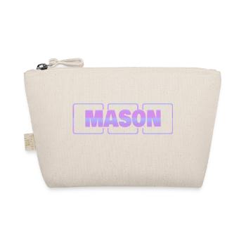Gift for Mason - Organic Pouch - nature - Front