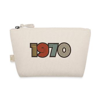 1970 Retro Jahrgang - Bio-Täschchen - Natur - Vorne