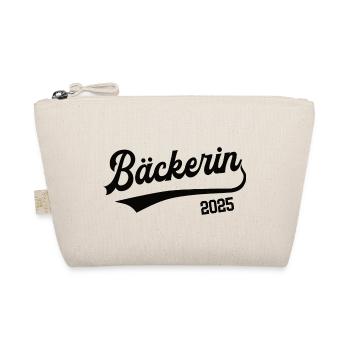 Bäckerin 2025 Beruf Bäcker Bäckerei Konditorei - Bio-Täschchen - Natur - Vorne