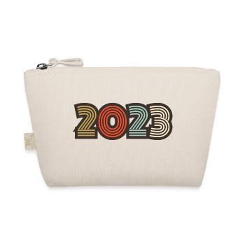 2023 Retro Jahrgang - Bio-Täschchen - Natur - Vorne