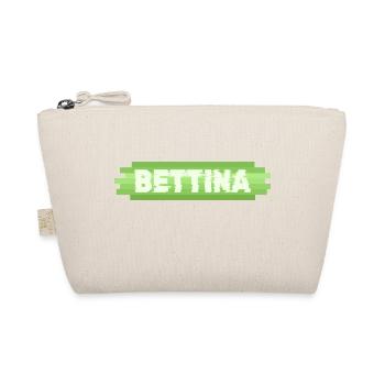 Geschenk für Bettina - Bio-Täschchen - Natur - Vorne