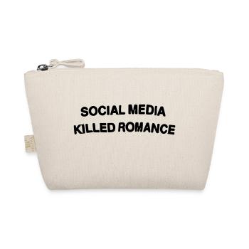 les réseaux sociaux ont tué la romance - Trousse biologique - nature - Devant