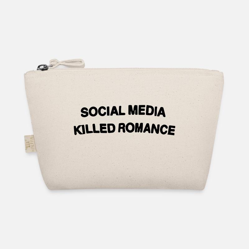 social media killed romance Organic Pouch