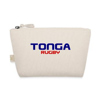 Tonga Rugby Logo - Pacific - Polynesia - South Seas - Organic Pouch - nature - Front