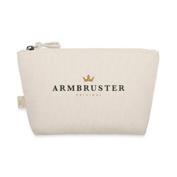Armbruster Original Familienlogo - Bio-Täschchen - Natur - Vorne