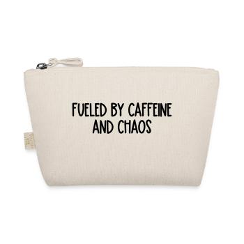 Alimenté par le café et le chaos - Trousse biologique - nature - Devant