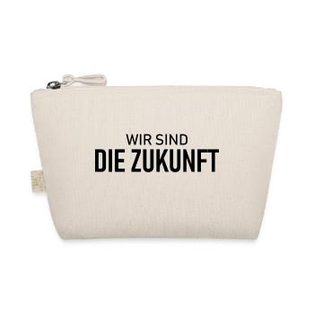 Wir sind die Zukunft - Spruch - Motivation - Bio-Täschchen - Natur - Vorne
