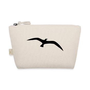 Mouette oiseau volant oiseau de mer silhouette Contour Belle - Trousse biologique - nature - Devant