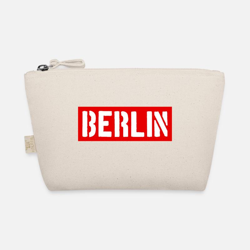 Berlin - Capital - Germany - Berlin Bear Organic Pouch