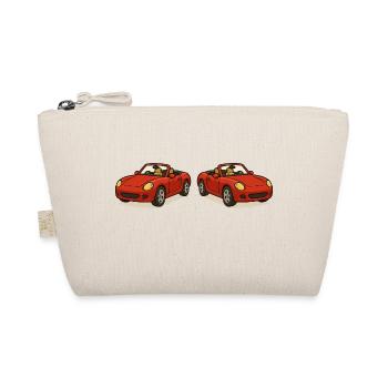 auto cabrio 2 - Bio-Täschchen - Natur - Vorne