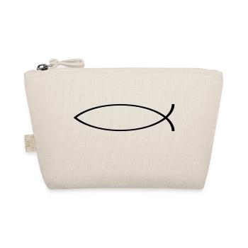 Fisch - Bio-Täschchen - Natur - Vorne
