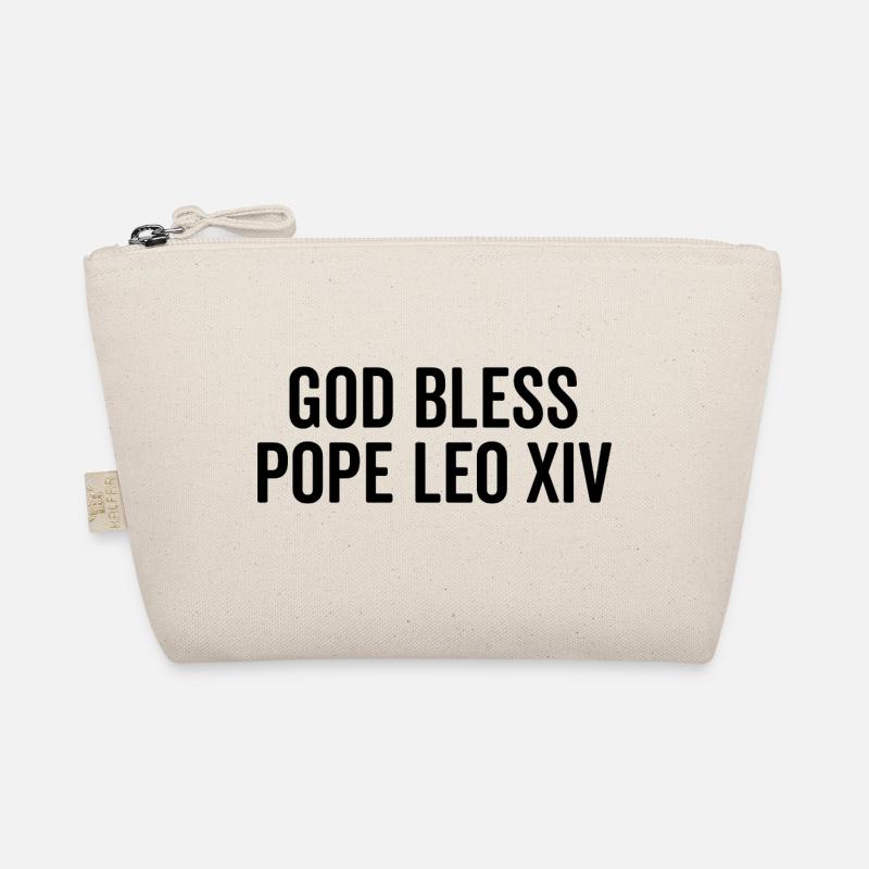 God Bless Pope Leo XIV Organic Pouch