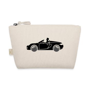 Auto Sportwagen Cabrio - Bio-Täschchen - Natur - Vorne