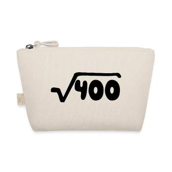 20e anniversaire - Anniversaire - Trousse biologique - nature - Devant