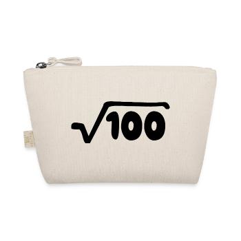 Birthday 10 years - Organic Pouch - nature - Front