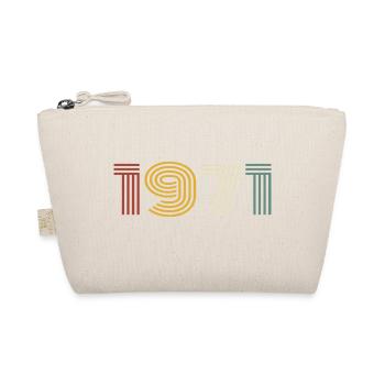 1971 Retro Style 1971 Birthday 1971 Vintage - Organic Pouch - nature - Front