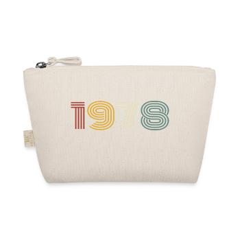 1978 Retro Style 1978 Birthday 1978 Vintage - Organic Pouch - nature - Front