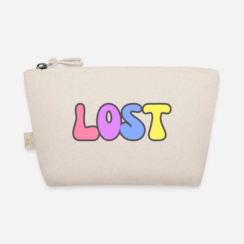 Lost Modern Typography Cool Art Studio Brand Logo Bio-Täschchen