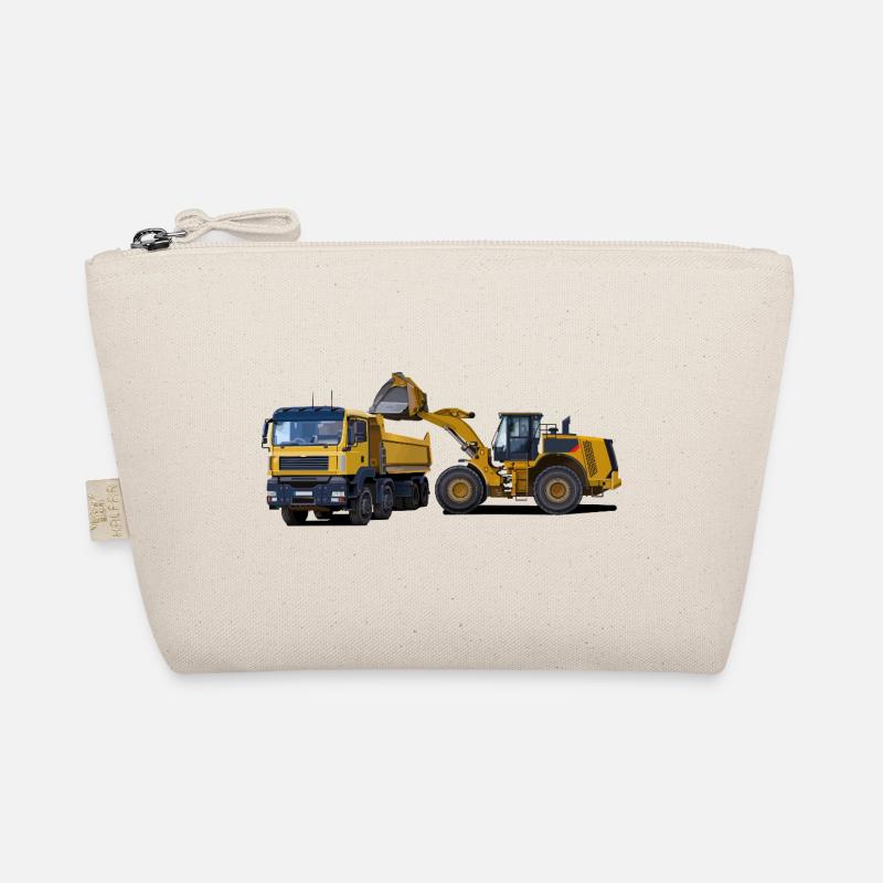 Truck with wheel loader Organic Pouch