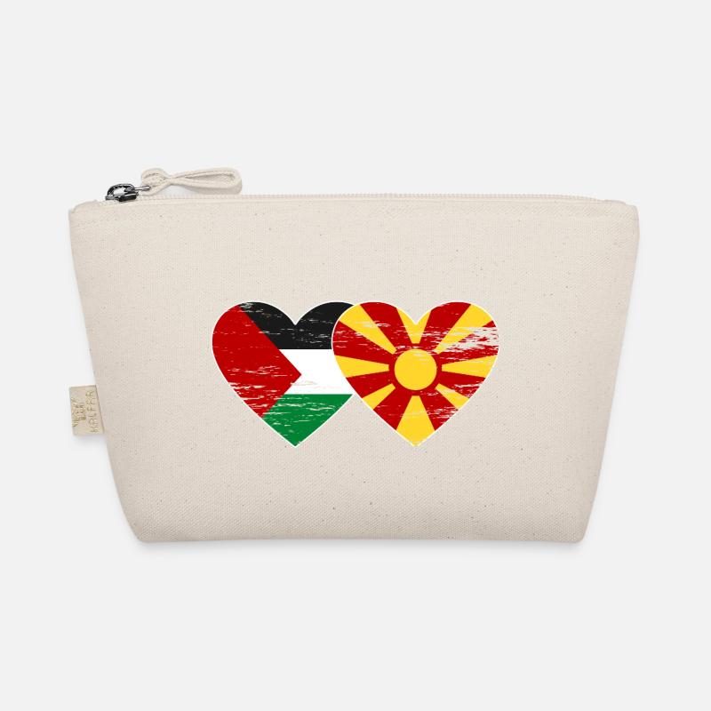 Drapeau de la Palestine et de la Macédoine utilisé Trousse biologique