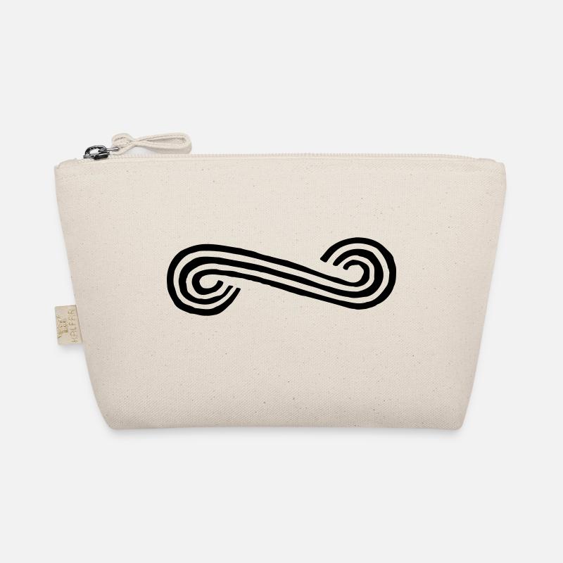 Ornament, Schleife - Vector graphic Bio-Täschchen