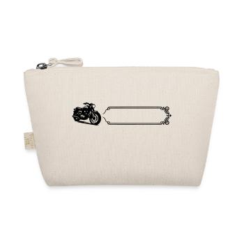 Motorcycle - Last name, first name - Organic Pouch - nature - Front