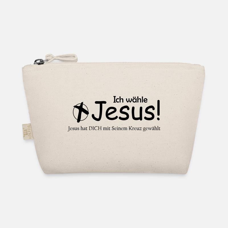 ich waehle jesus 001 Bio-Täschchen