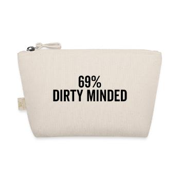 69% Dirty Minded - Organic Pouch - nature - Front
