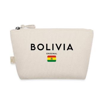 Fierté bolivienne, design minimaliste et élégant - Trousse biologique - nature - Devant