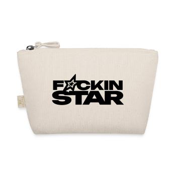 F*CKIN STAR - Bio-Täschchen - Natur - Vorne