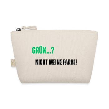 Le vert n’est pas ma couleur - Trousse biologique - nature - Devant