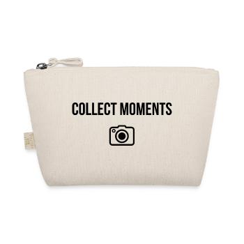 Collect Moments – Abenteuer Shirt - Bio-Täschchen - Natur - Vorne