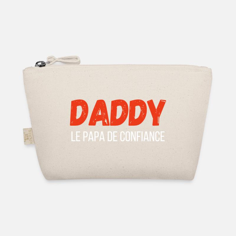 Daddy, der vertraute Papa – Geschenkidee Bio-Täschchen
