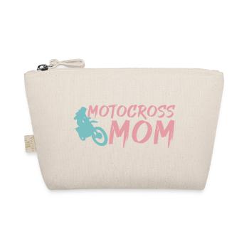 Motocross Mom - Organic Pouch - nature - Front