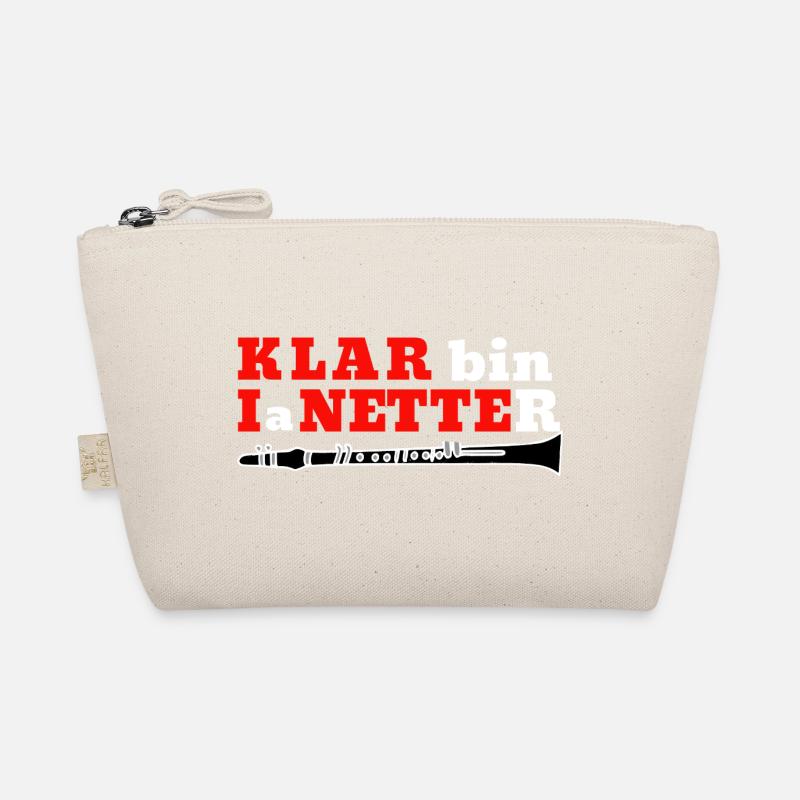 Klarinette - Klar bin I a Netter - Klarinettist Bio-Täschchen