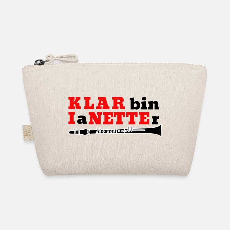 Clarinet - Klar bin I a Netter - Clarinetist - Organic Pouch - nature