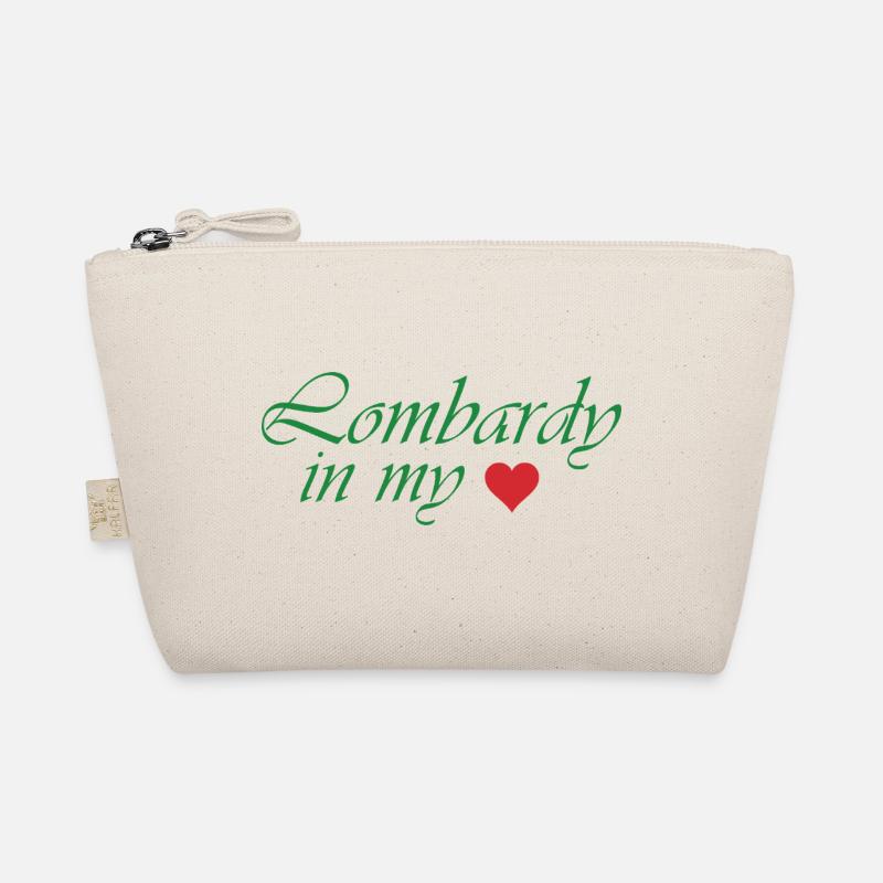 Lombardy Heart Skriptdesign Bio-Täschchen
