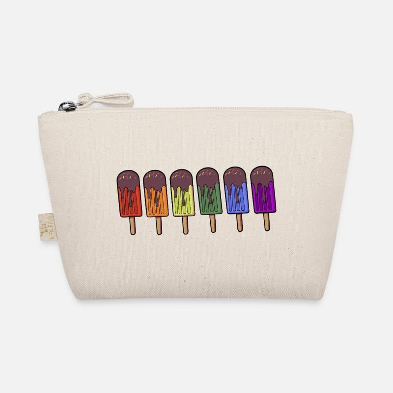 Regenbogen-Eis am Stiel Parade Bio-Täschchen