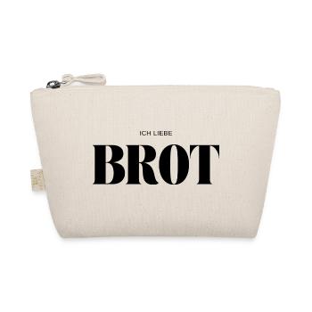 Ich liebe Brot - Bio-Täschchen - Natur - Vorne