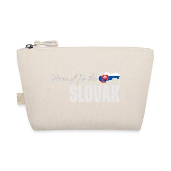 Fier Slovaque, j’aime la Slovaquie - Trousse biologique - nature - Devant