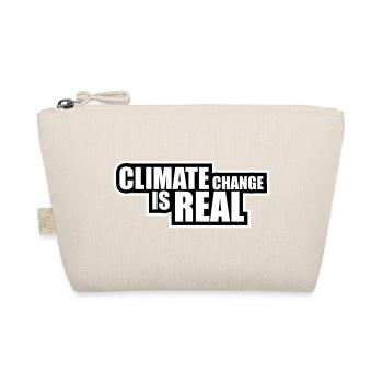 Climate Change Is Real Klimawandel Wissenschaft - Bio-Täschchen - Natur - Vorne