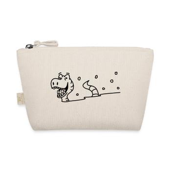 Dinosaurs in the snow - Organic Pouch - nature - Front