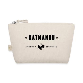 Kathmandu Nepal Coordinates Planet Earth - Organic Pouch - nature - Front