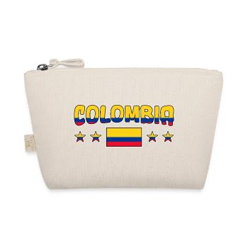 Colombian Flag Colombia Flag - Organic Pouch - nature - Front
