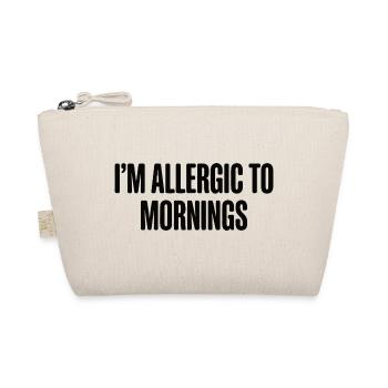 Vintage auquel je suis allergique le matin - Trousse biologique - nature - Devant