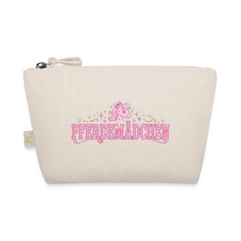 Pferdemädchen Glitzerpony - Bio-Täschchen - Natur - Vorne